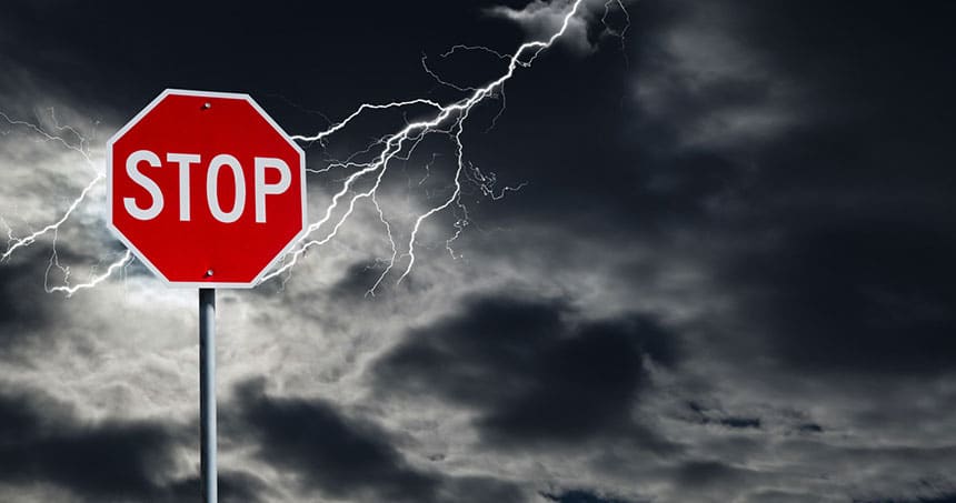 Stop sign