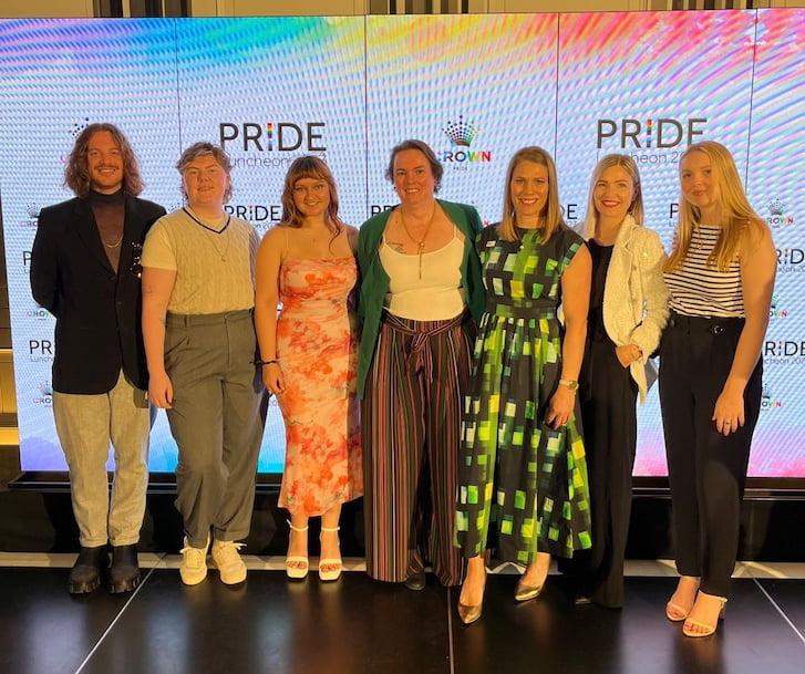 Be brave. Be strong. Be you. Pride lunch celebrates diversity and inclusion